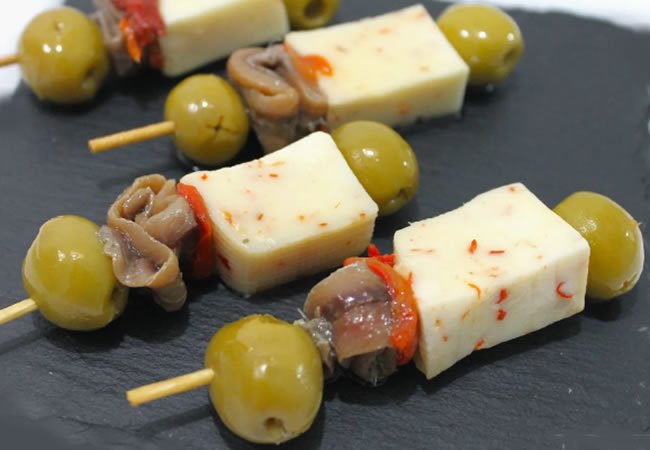Gilda de Anchoas y Queso